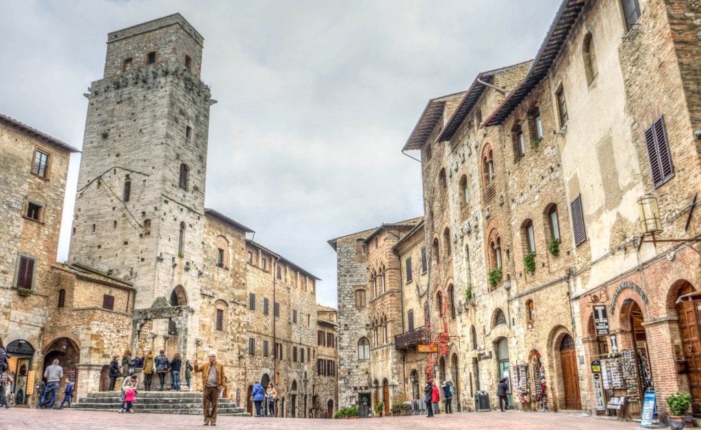 Quais são as principais localidades do Chianti na Toscana?