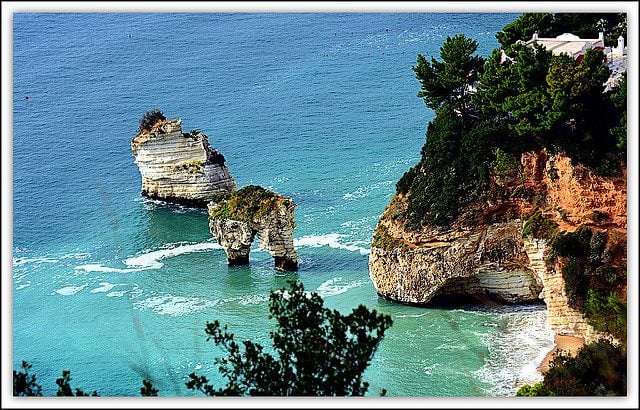 Quais são as dez melhores praias do Sul da Itália?