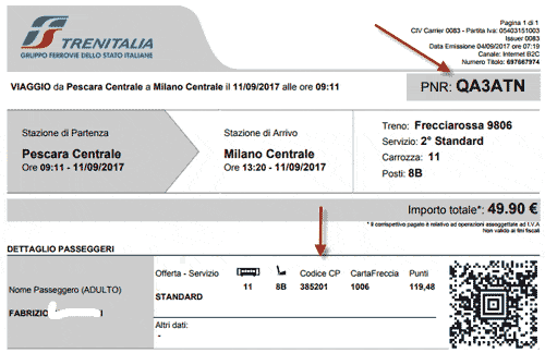 Preciso validar o bilhete de trem na Itália?