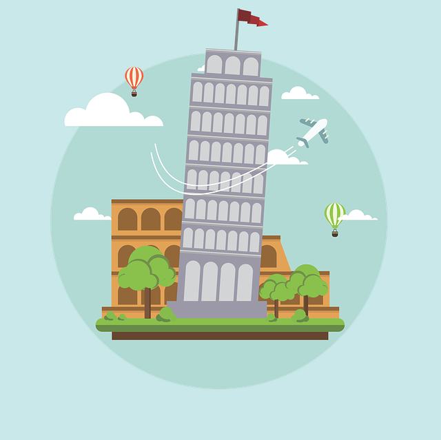 Quais são as trinta cidades mais visitadas da Itália?