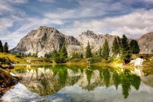 Os lagos mais lindos das Dolomitas?