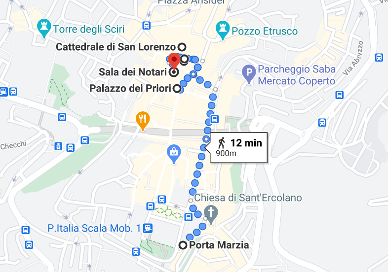 O que visitar em Perugia em um dia?