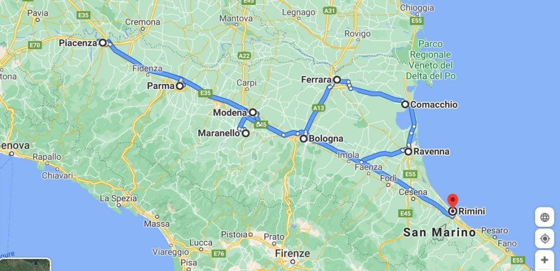 O que fazer na Emilia Romagna em uma semana?