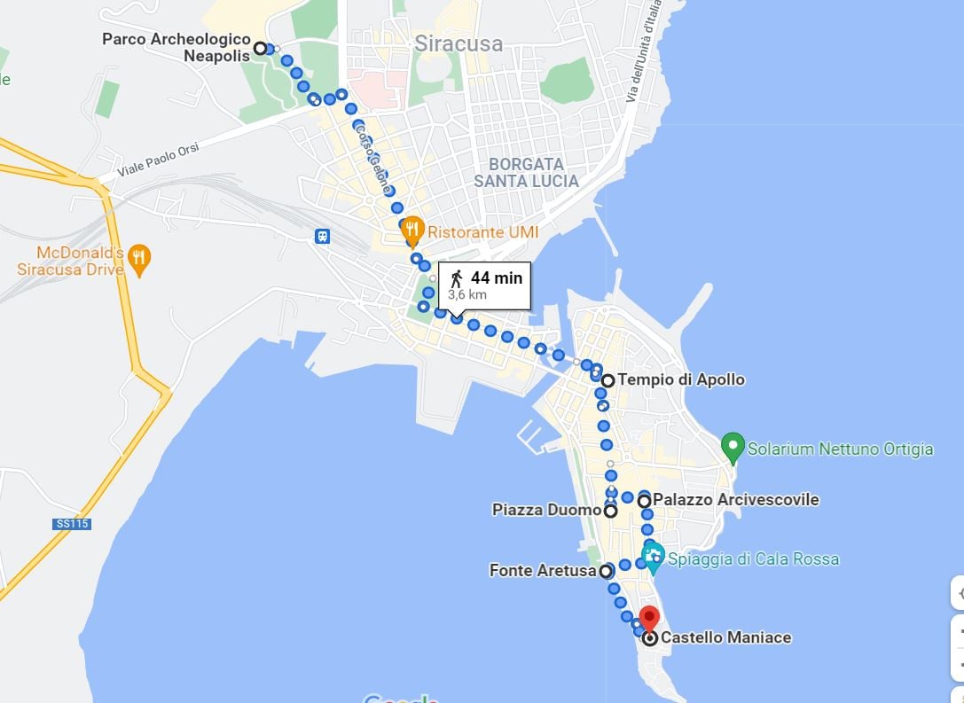 O que conhecer em um dia em Siracusa?