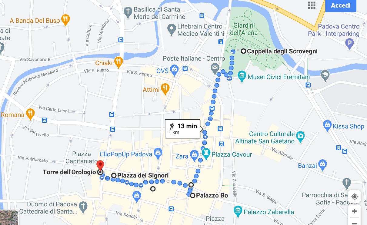 O que visitar em um dia em Pádua?
