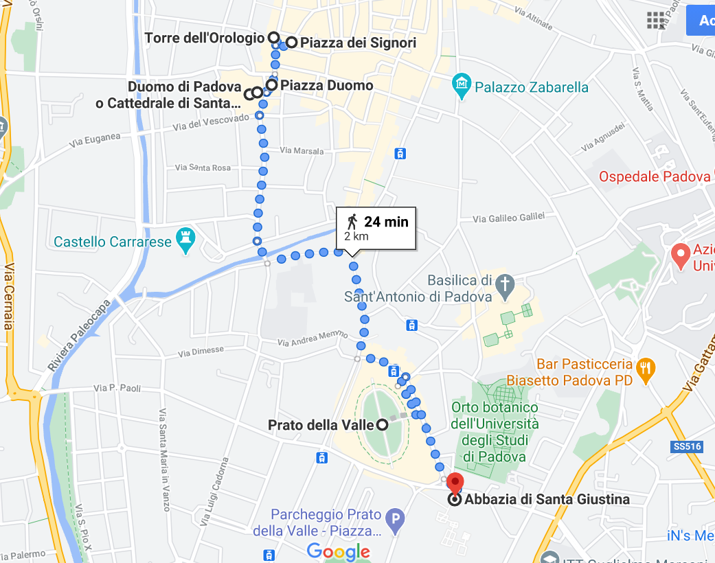 O que visitar em um dia em Pádua?