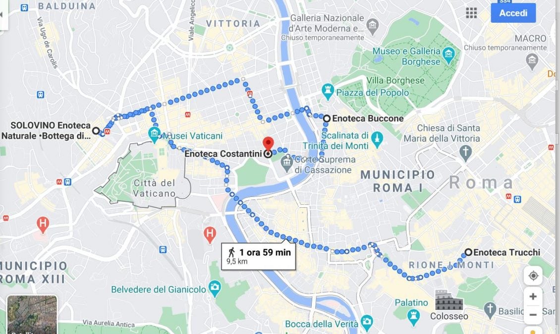 Onde comprar vinhos em Roma, Florença e Milão?