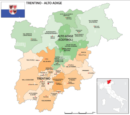 Vamos conhecer o Trentino Alto Adige?