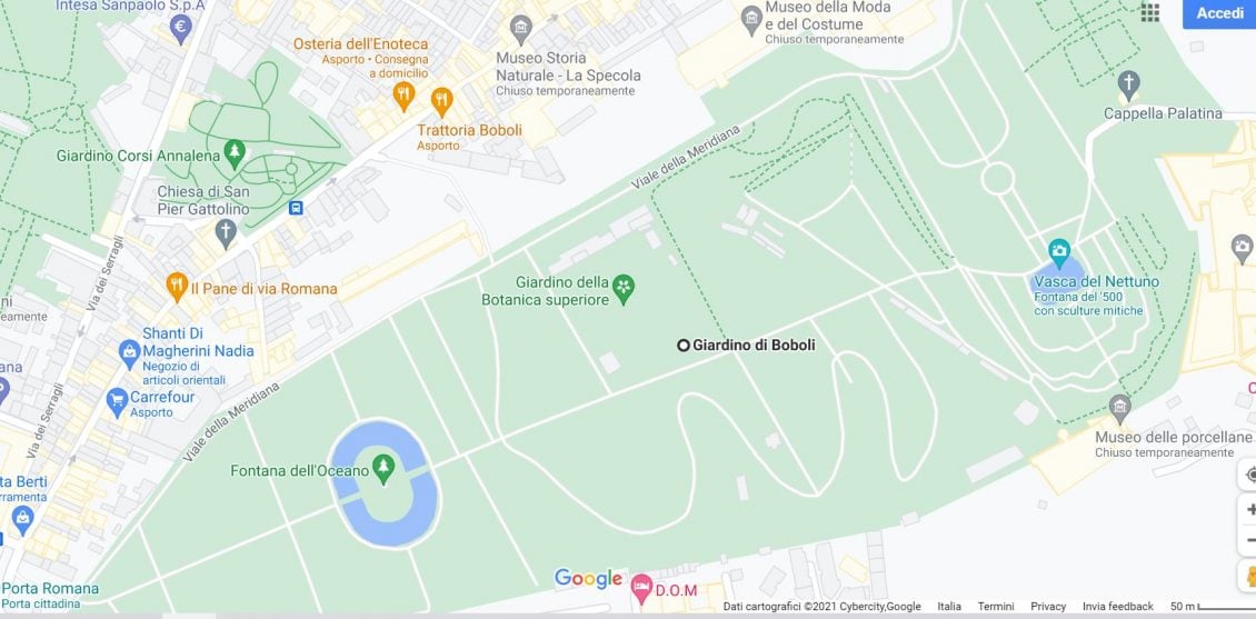 Visitando os Jardins de Boboli em Florença