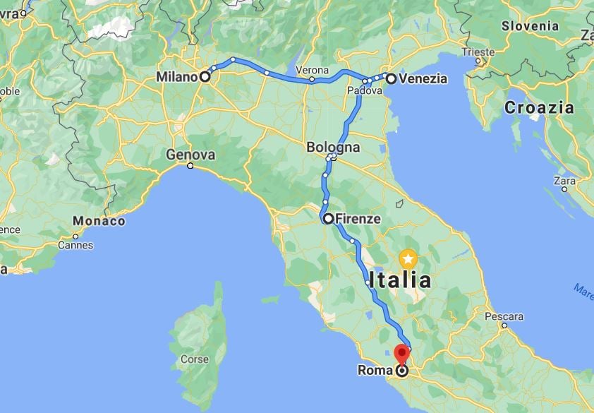 O que visitar na Itália em 7 dias?