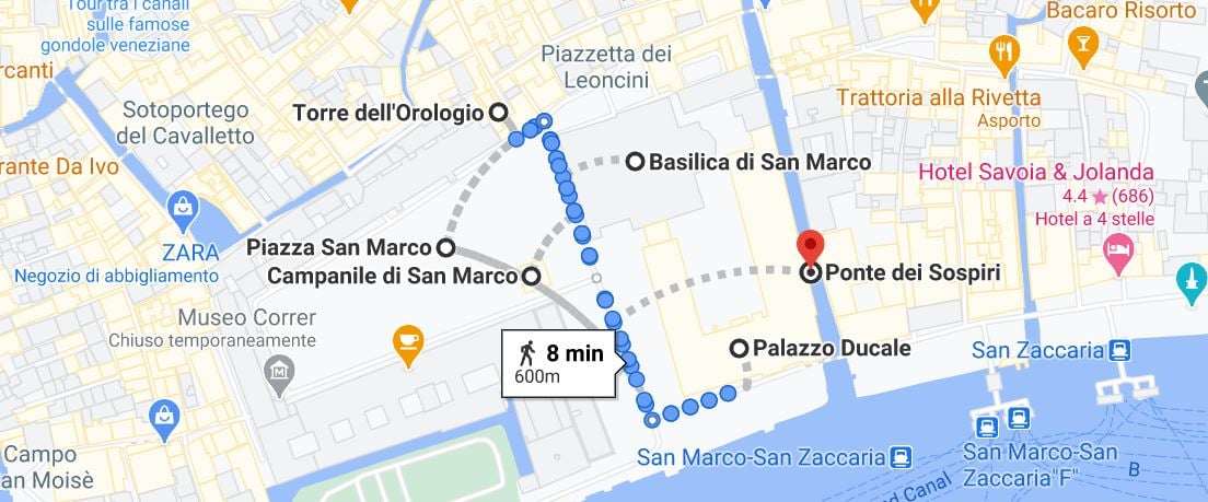 Quais são os dez principais monumentos turísticos de Veneza?
