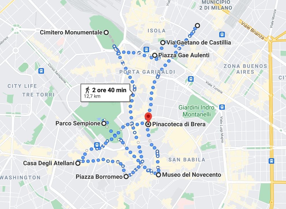 Itinerário em Milão para Arquitetos e Designer