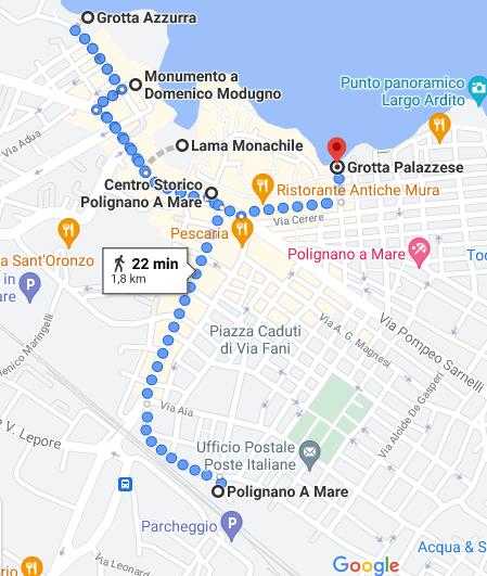 O que fazer em Polignano a Mare em um dia?