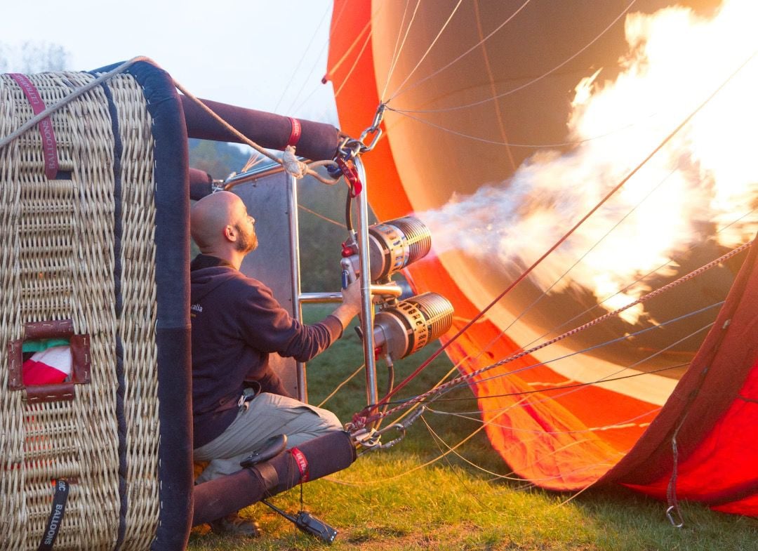 Vamos passear de balão na Toscana?