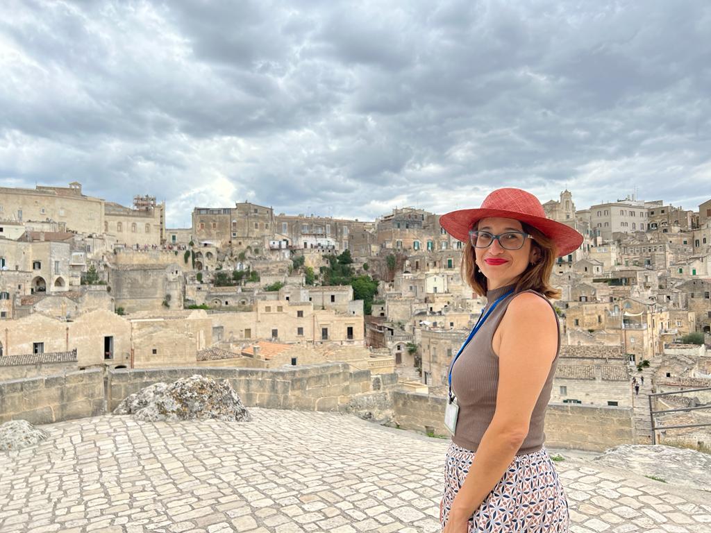 Ana Patrícia em Matera