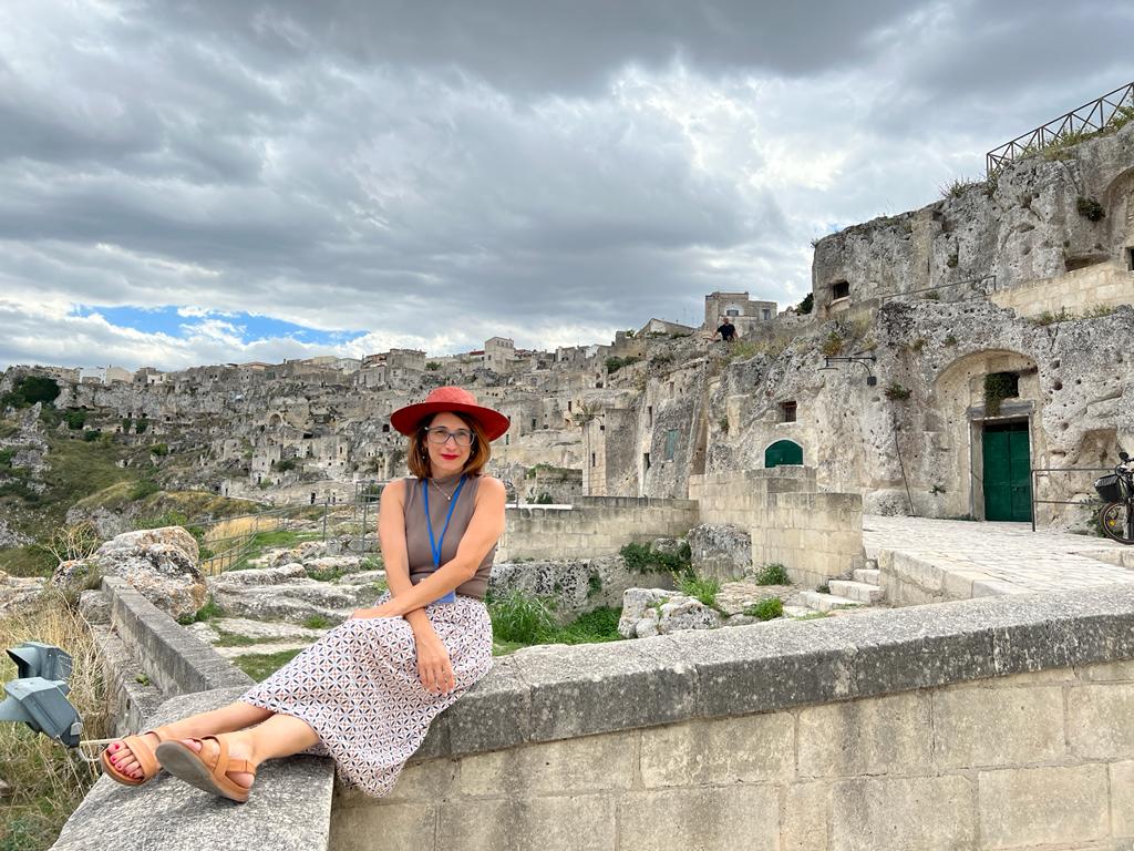 Ana Patrícia em Matera