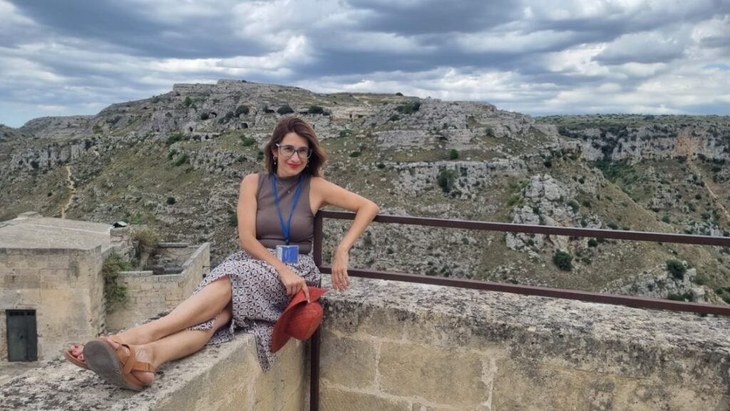 Ana Patrícia em Matera