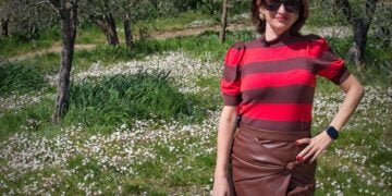 Ana em roteiro toscana