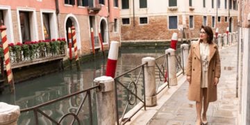 Ana em Veneza